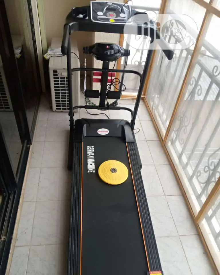 2. 5hp Treadmill With Massager, Twister,Mp3 and Dumbells.