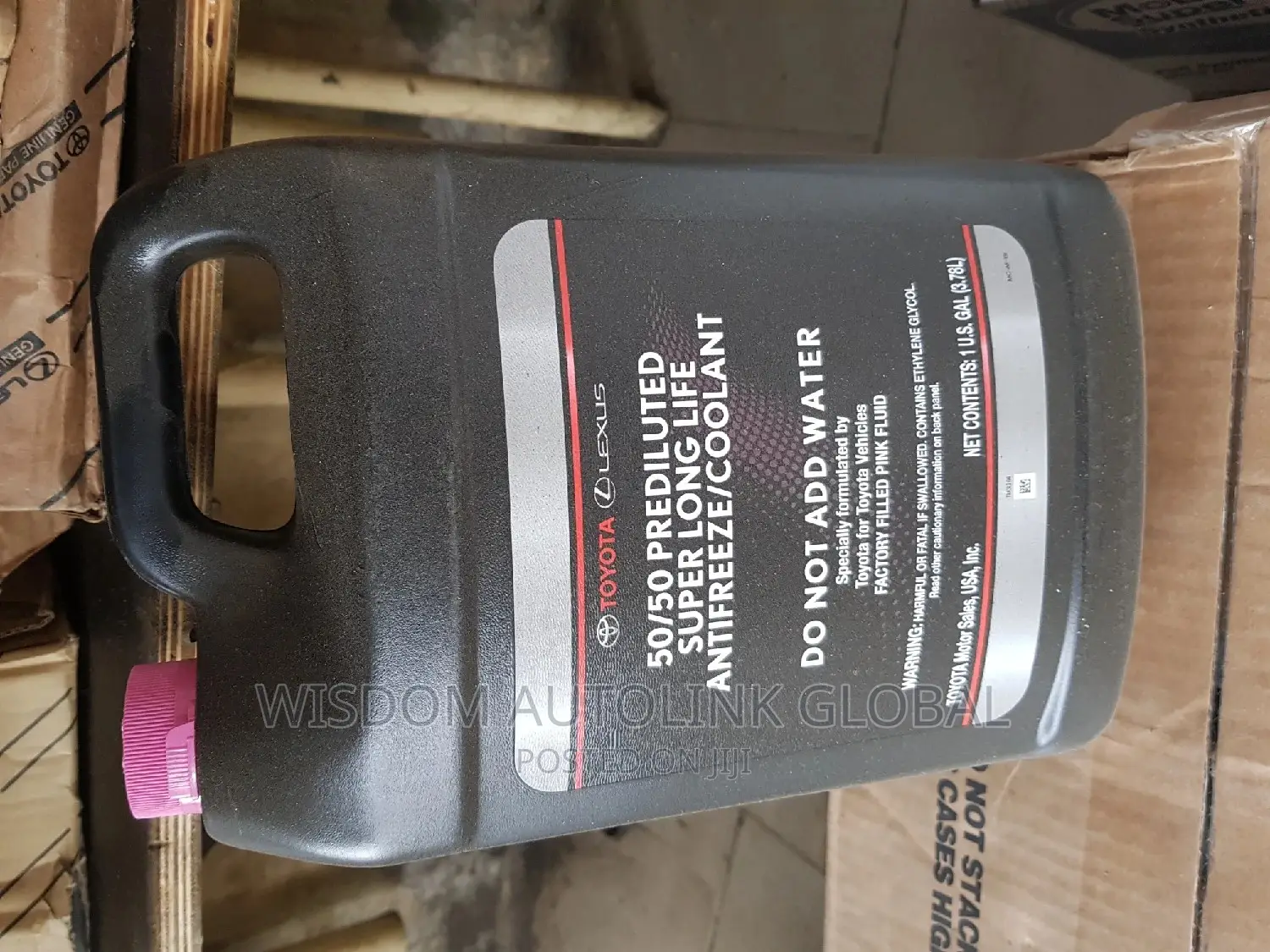 Toyota and Lexus Genuine Pre-Diluted Engine Radiator Coolant