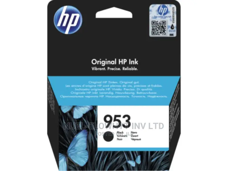 HP 953 Black Original Ink Cartridge (L0S58AE)