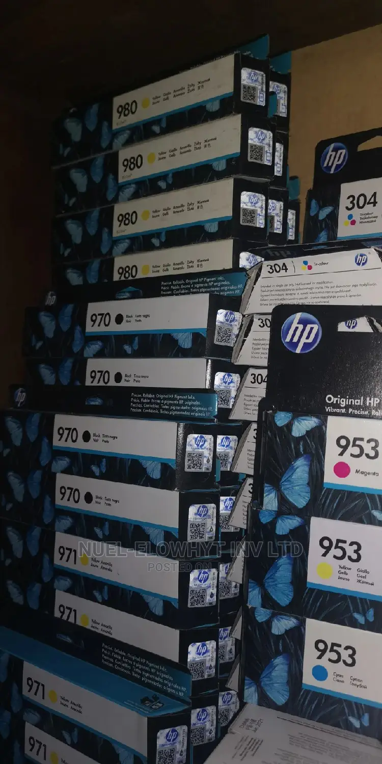 HP 953 Yellow Original Ink Cartridge Part Number: F6U14AE