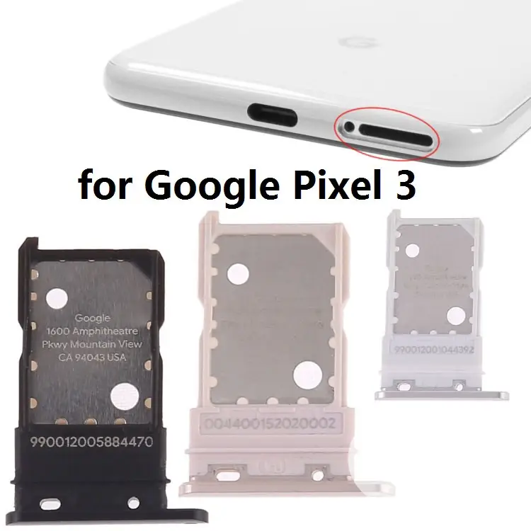 Google Pixel Xl 2xl 3xl Replacement Parts (Sim Tray/Speaker)