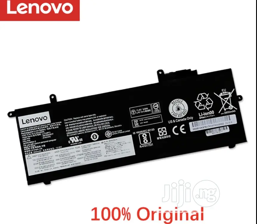 Lenovo Thinkpad X280 A285 Series Battery (L17L6P71)