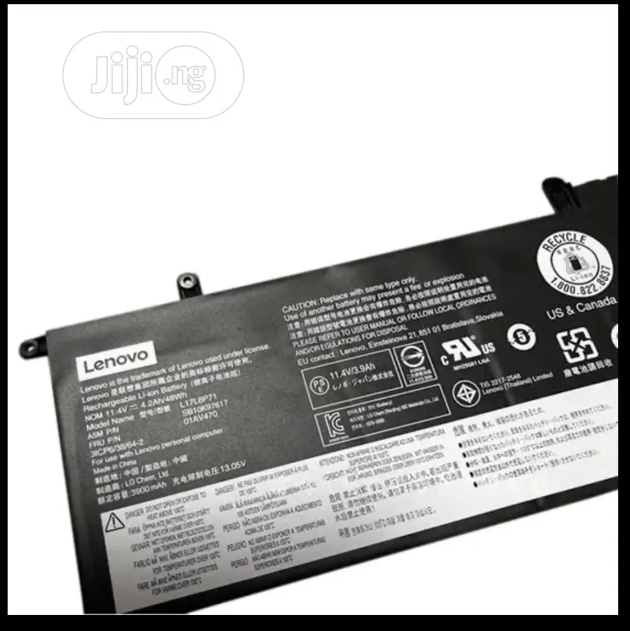 Lenovo Thinkpad X280 A285 Series Battery (L17L6P71)