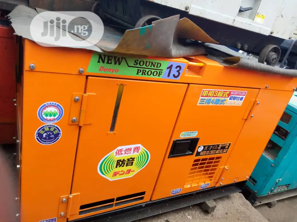 A Brand New Denyo Diesel Generator 13kva, Made in Japan