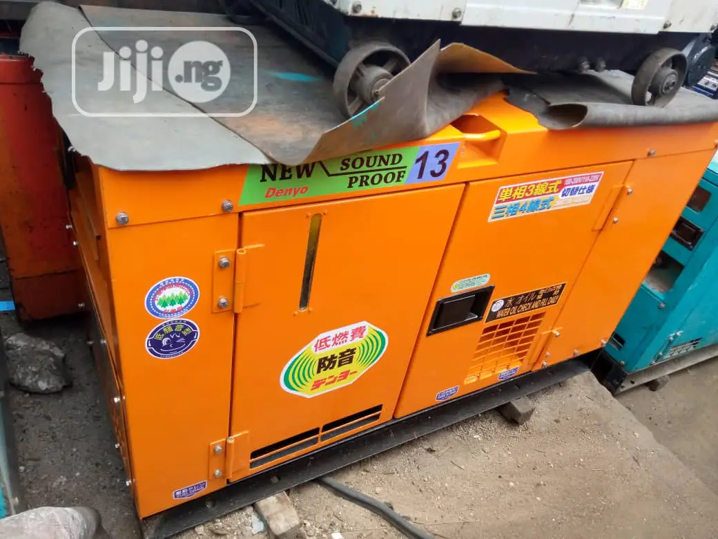 A Brand New Denyo Diesel Generator 13kva, Made in Japan