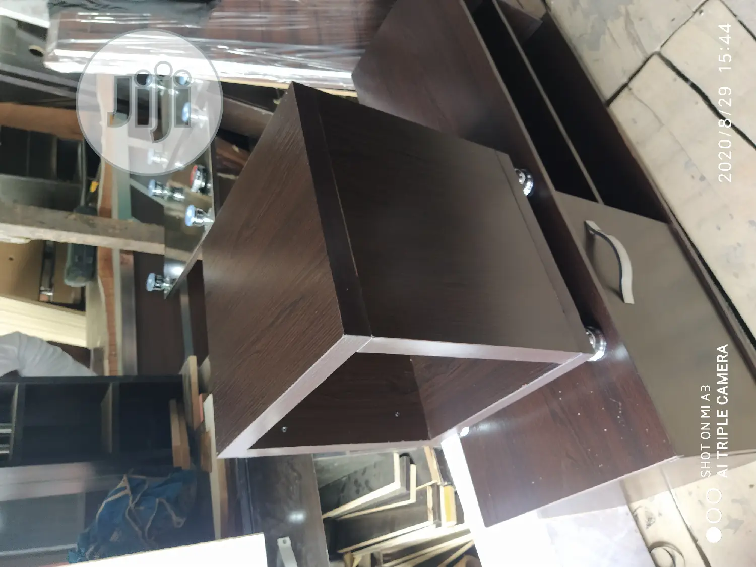 Modern Tv Console and Side Stools