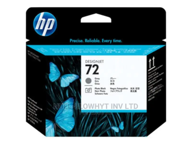 Hp 72 Gray and Photo Black Designjet Printhead, C9380a