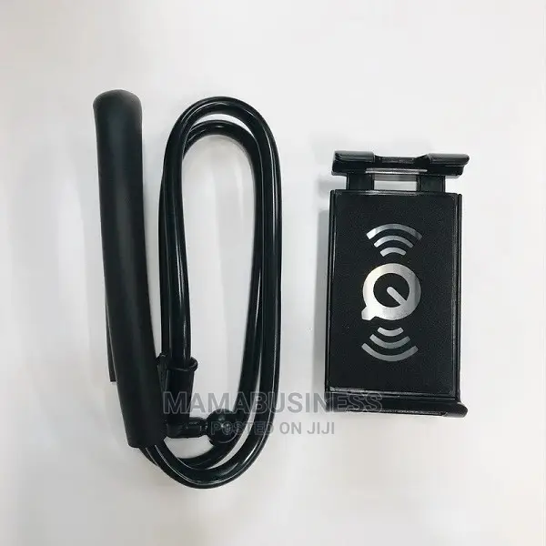 Adjustable Hanging on Neck Cell Phone Mount Holder - Black