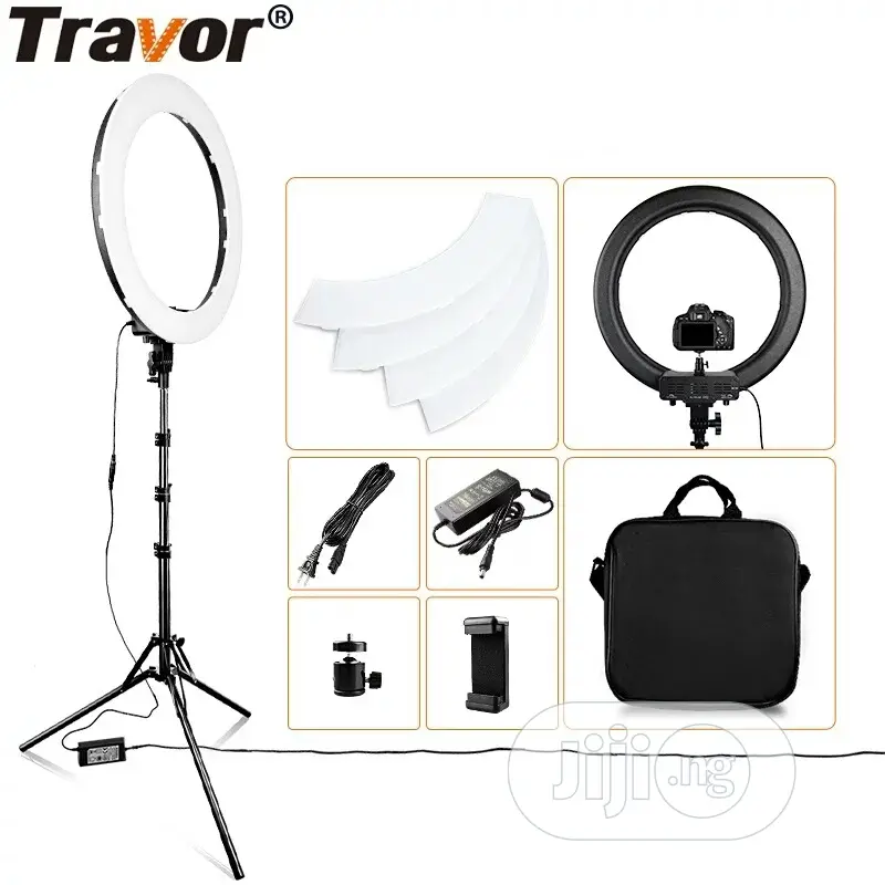 18 Inch Selfie Ring Light With Tripod Stand