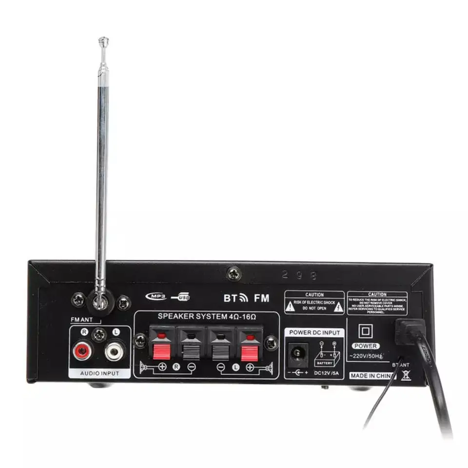 600w Watts Amplifier For Home/Car Use With USB,Bluetooth