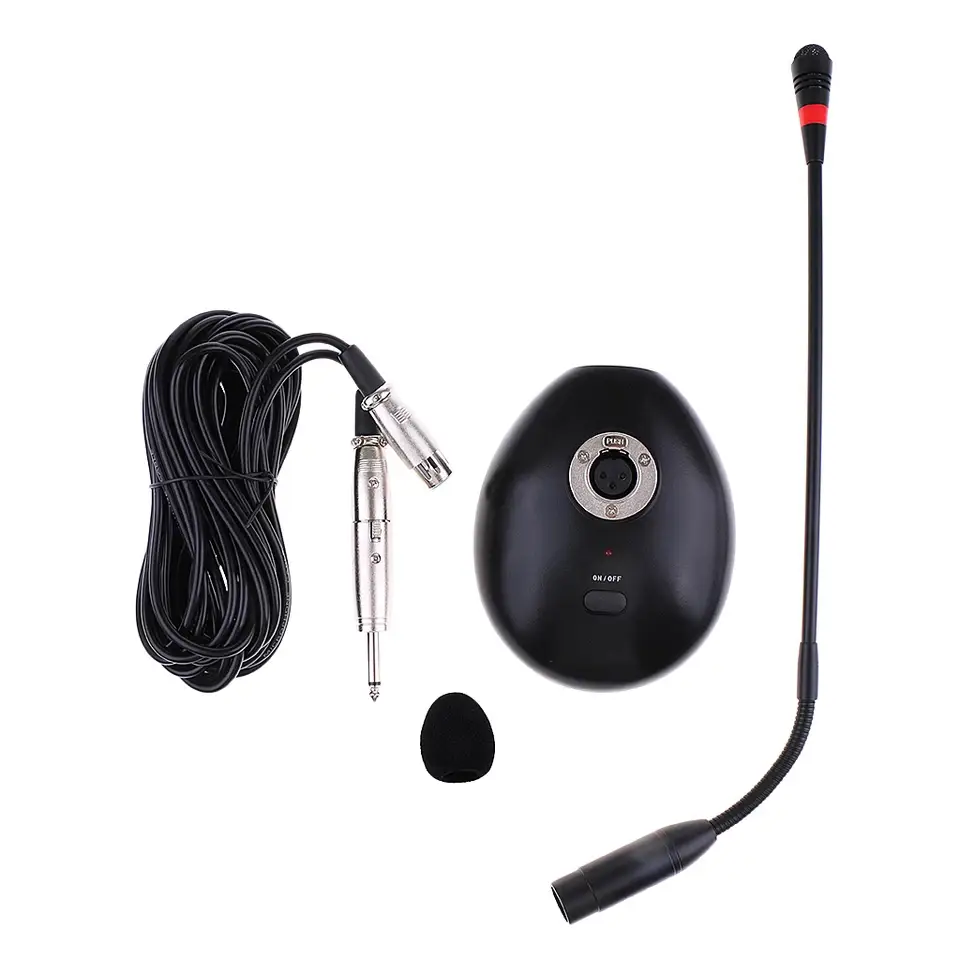 Gooseneck Conference Mic Condenser Microphone Desktop