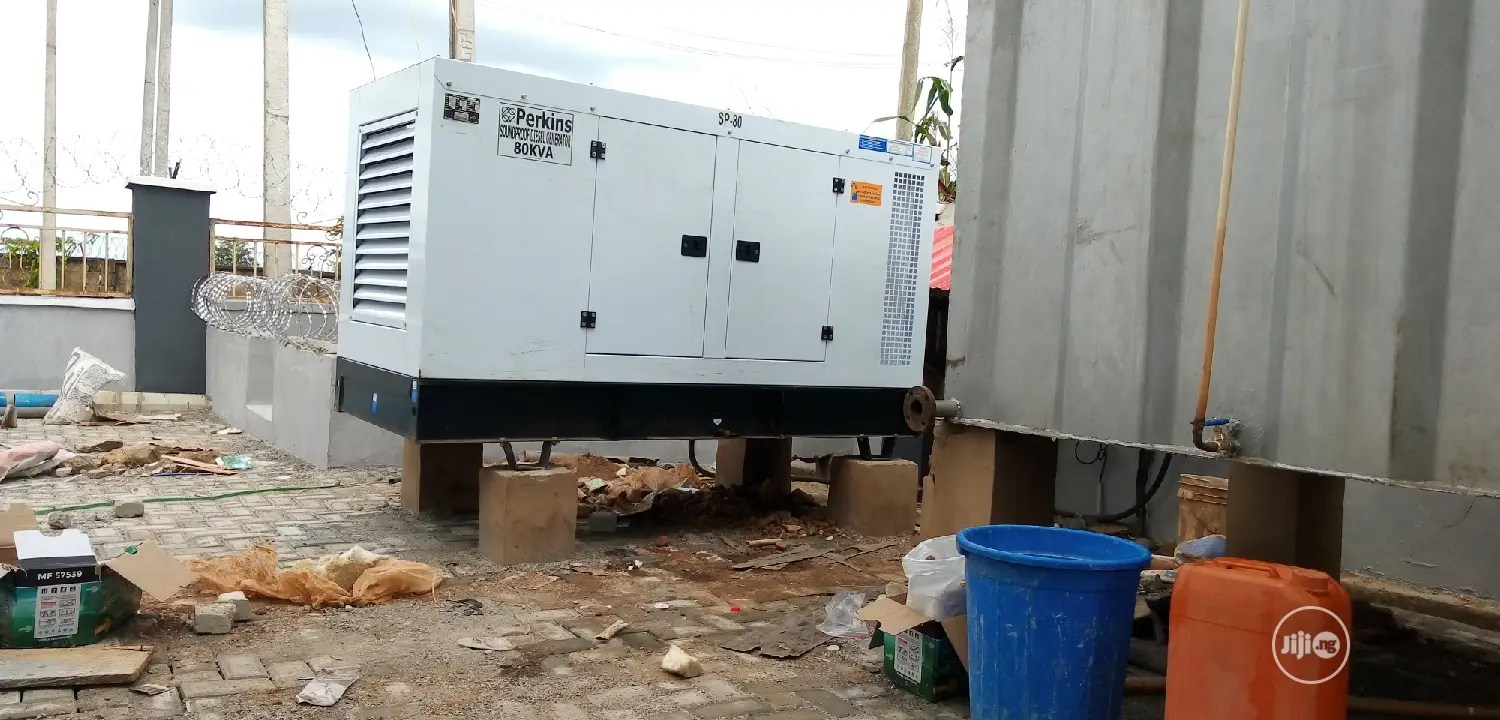 80kva Brand New Sound Proof Perkins Generator.