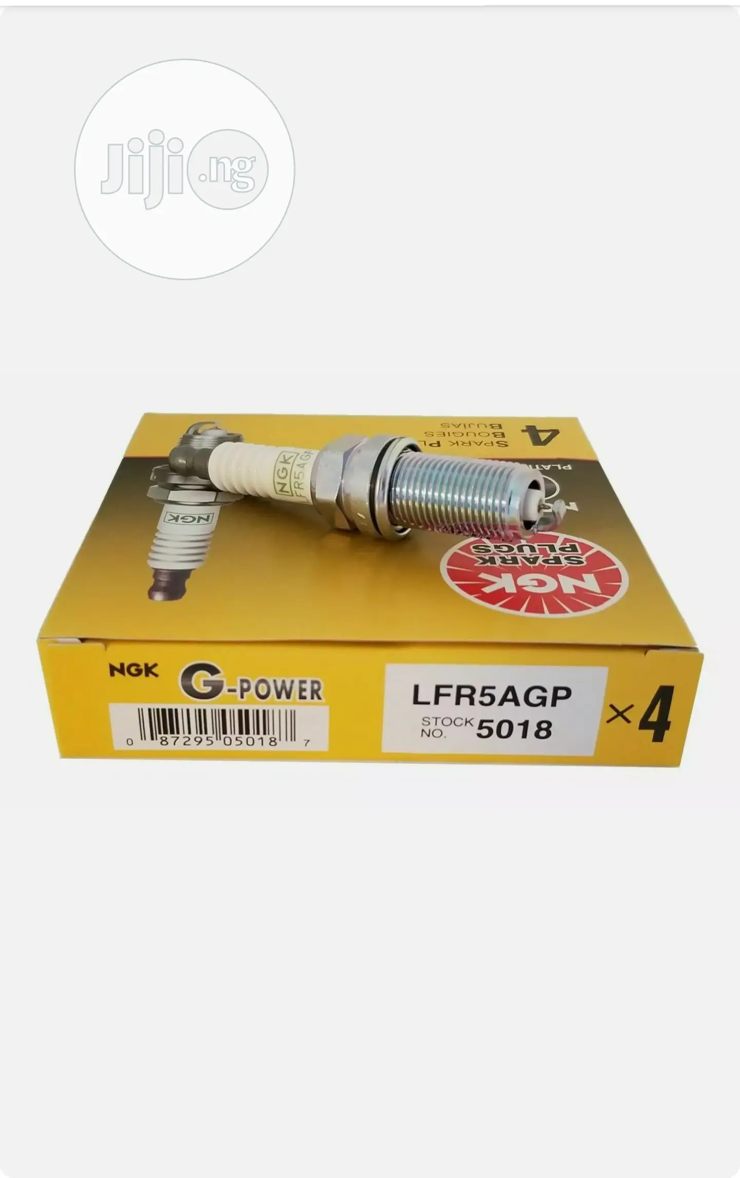 4pcs Genuine NGK G-Power Platinum Spark Plugs LFR5AGP