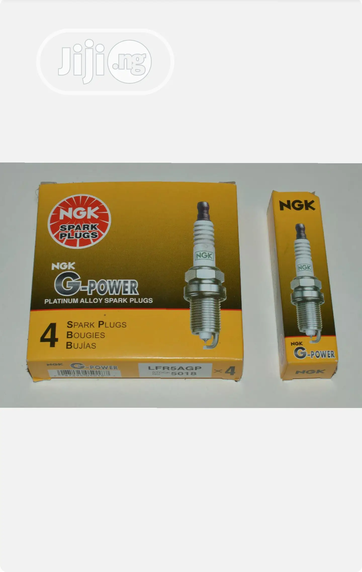 4pcs Genuine NGK G-Power Platinum Spark Plugs LFR5AGP