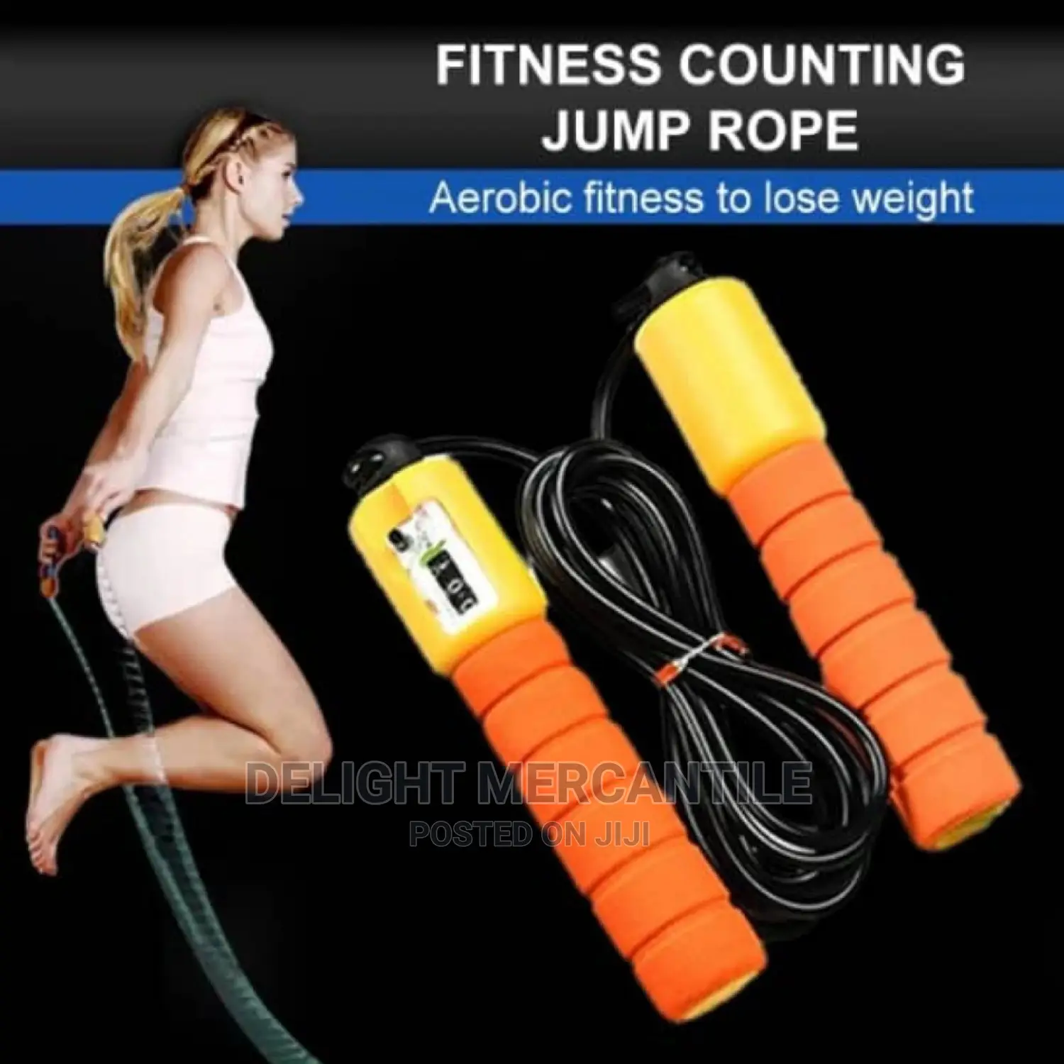 Skipping Jump Rope With Counter