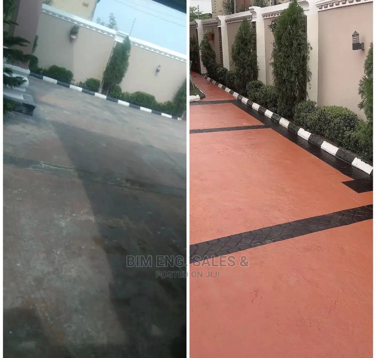 Polish Stamped Floor, Mold Mart , Sealer Concrete Hardener