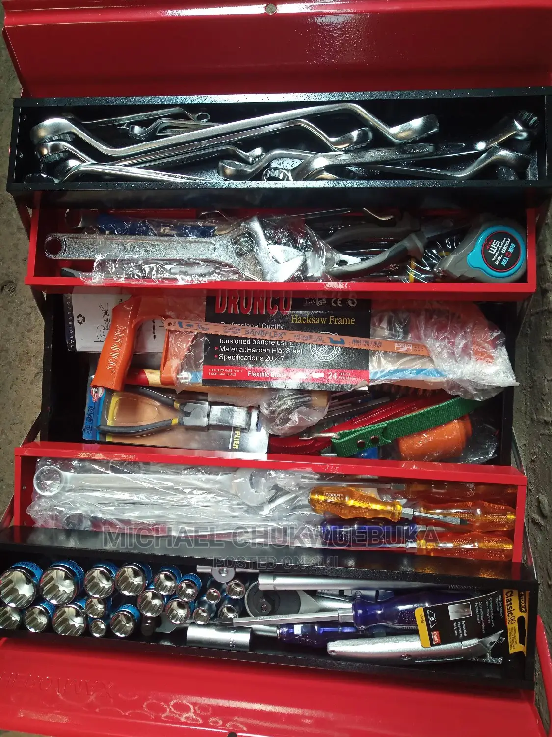 High Quality Mechanical Tools Box Set