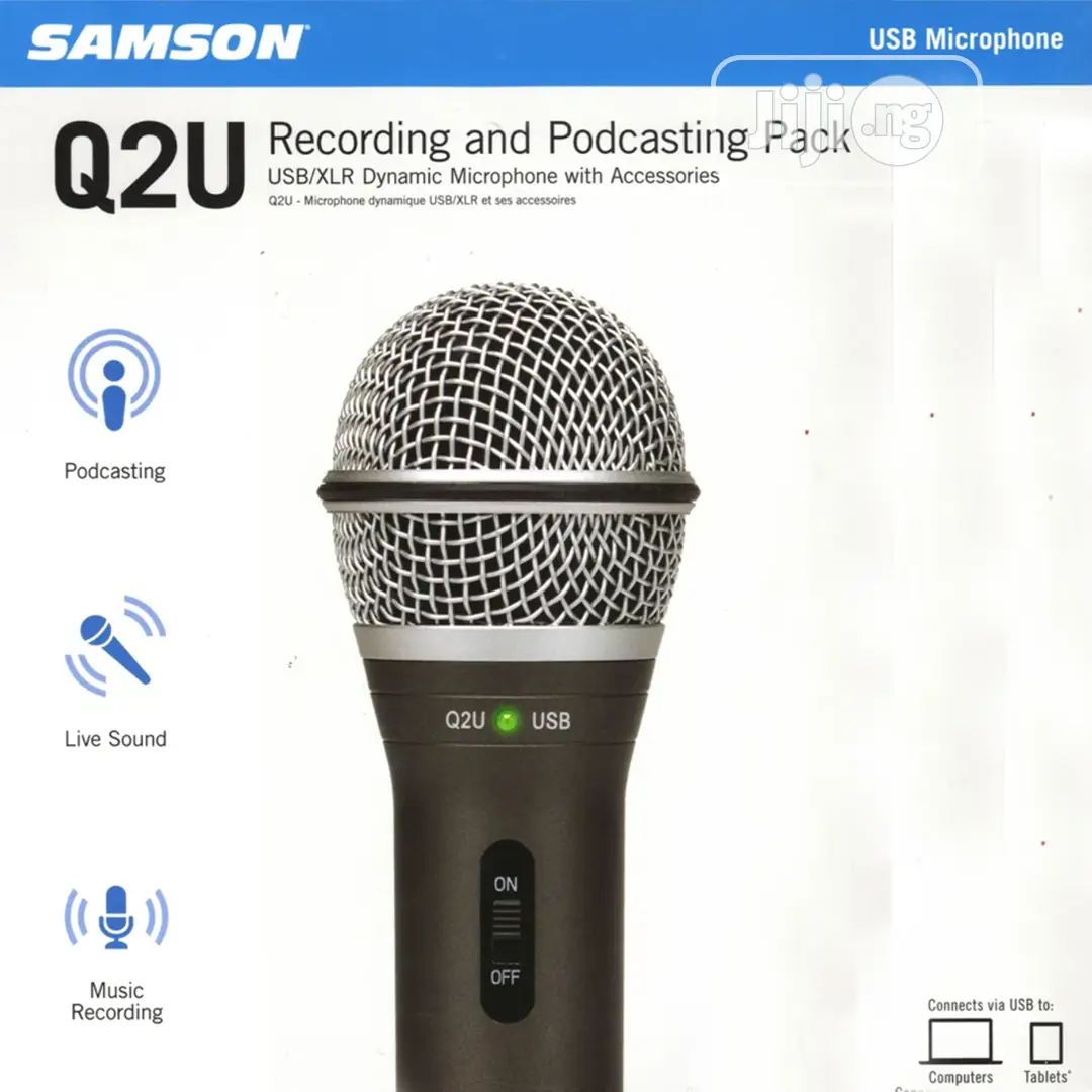 Samson Q2U USB Dynamic Microphone