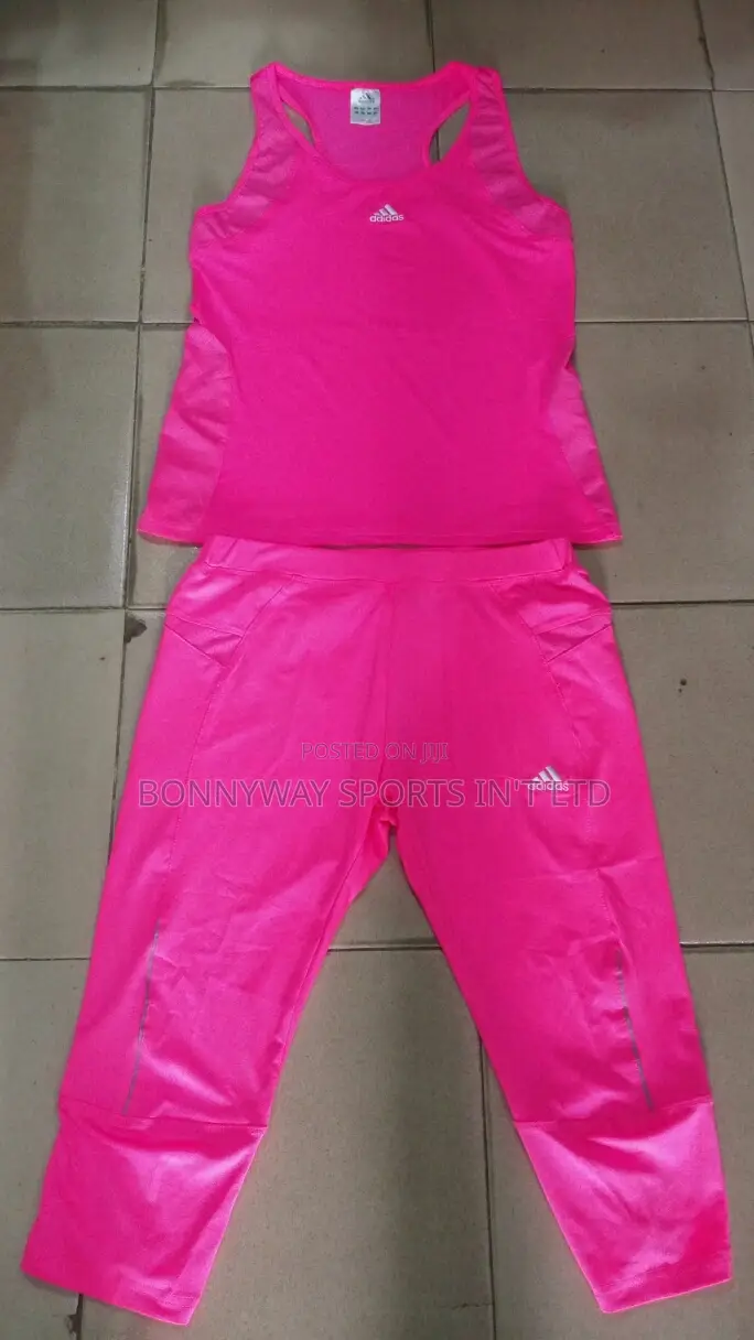 XL,Ladies Sleveles Gym Wear - Pink