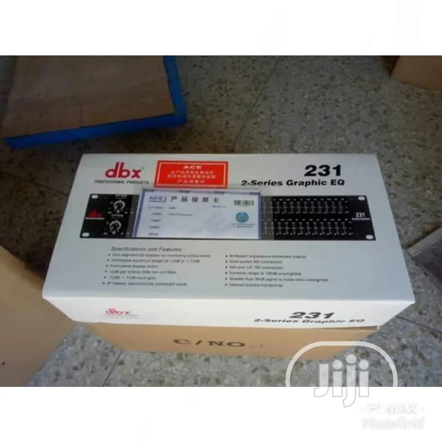 DBX 231S 31-Band Graphic Equalizr With Sub Outpt