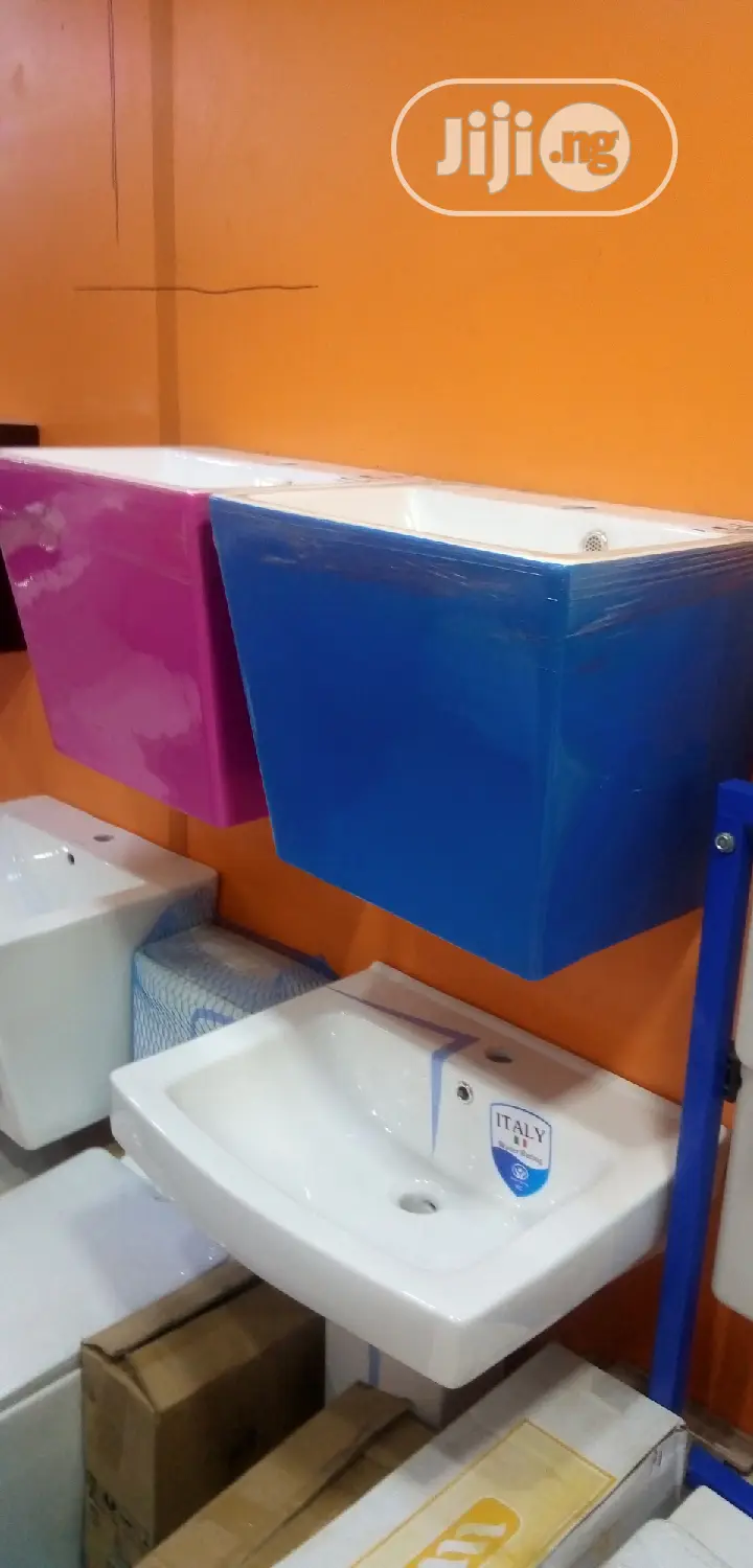 Executive Wall Hung Wash Hand Basins.