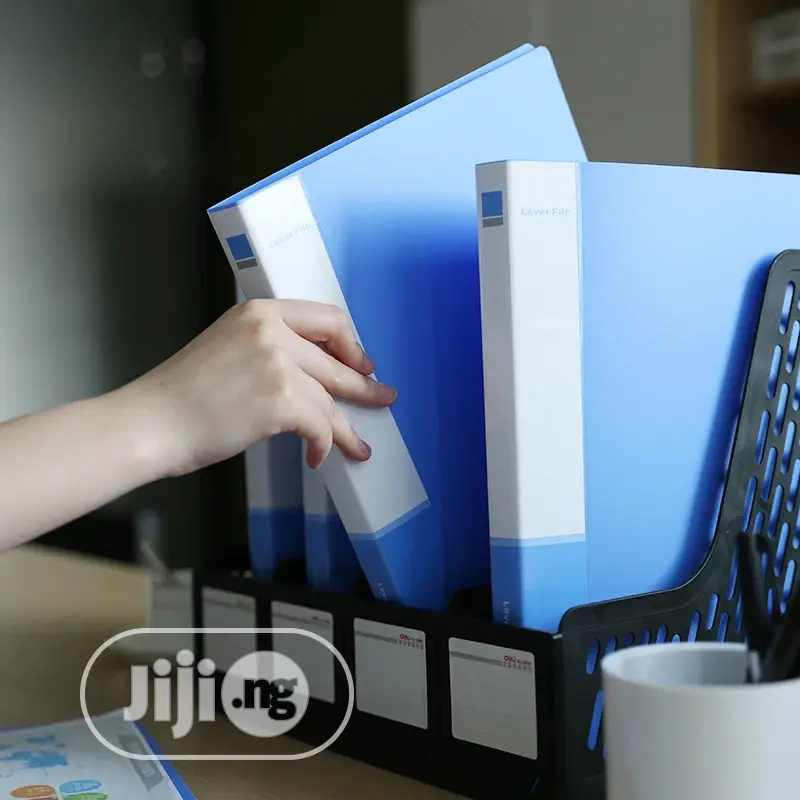 Double Clip Thickened Strong Clip File Folder 1pcs
