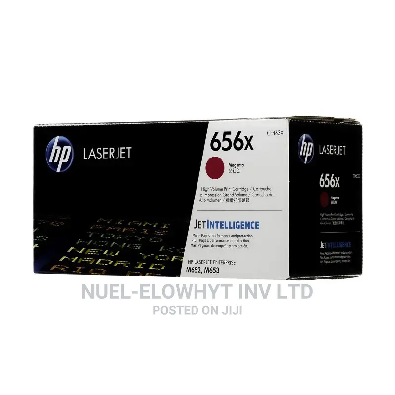 HP 656X High Yield Magenta Laserjet Toner Cartridge Cf463x