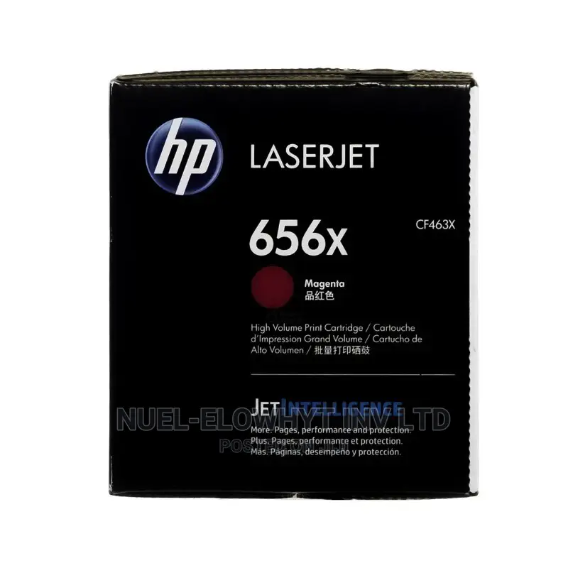 HP 656X High Yield Magenta Laserjet Toner Cartridge Cf463x