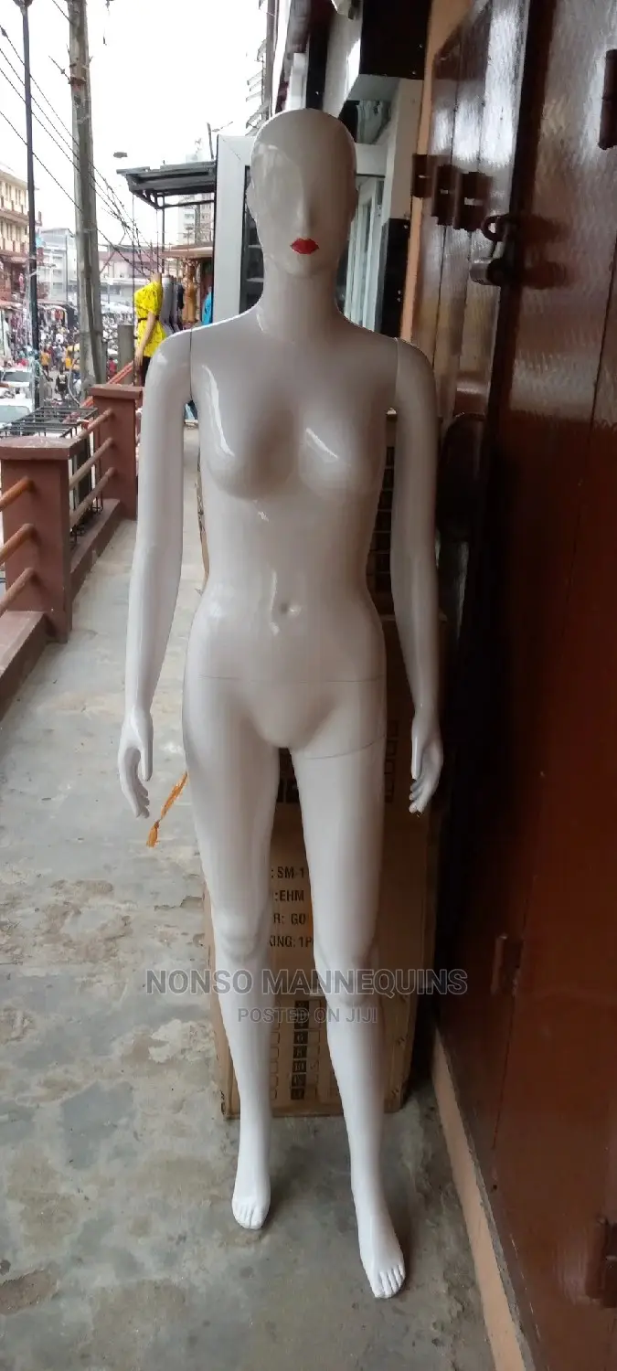 New Glossy White Female Mannequin