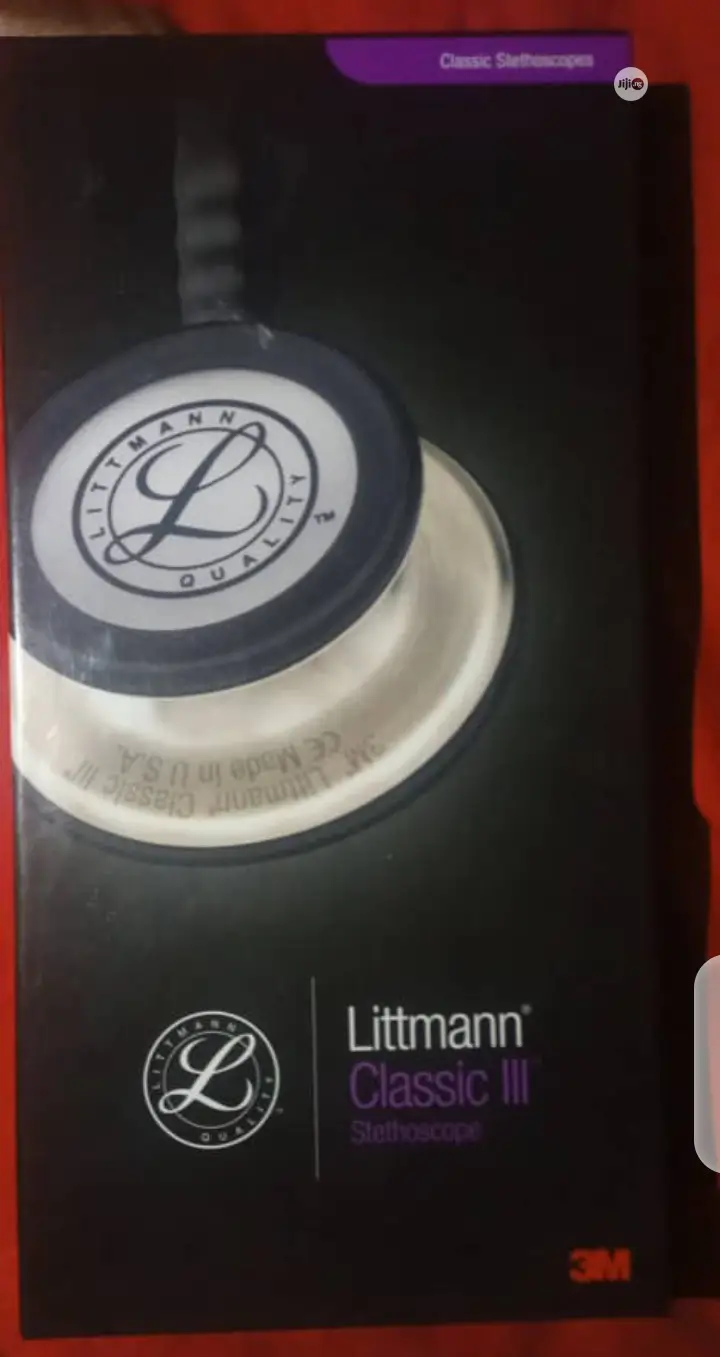 UK Authentic US 3M Littmanns Classic III Stethoscope, Black