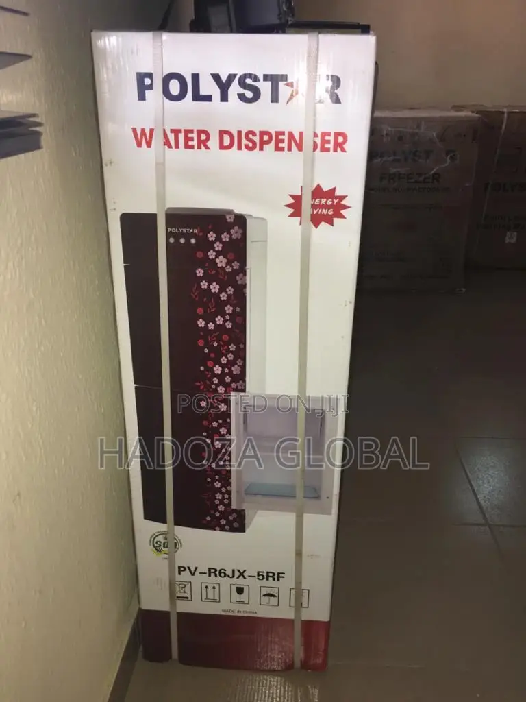 Polystar Water Dispenser With Freezer and Fridge PV-R6JX-5RF