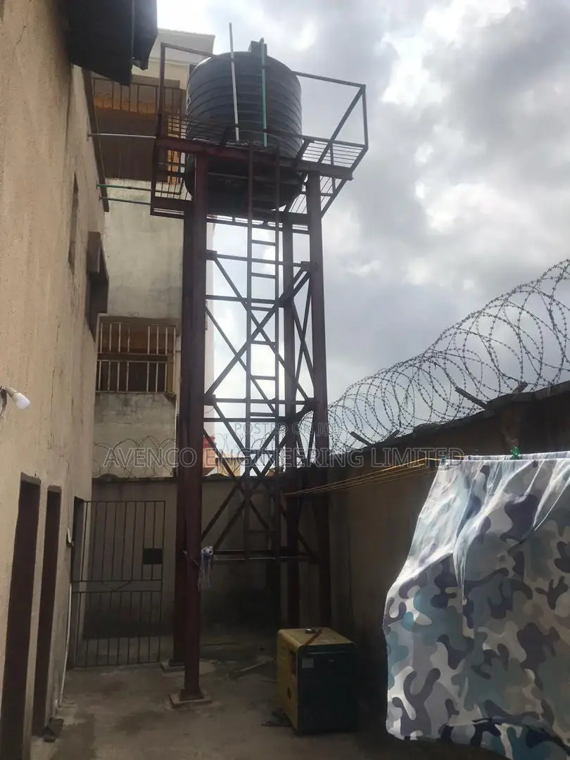 Design, Fabrication of Overhead Water Tank Stanchion,Scaffold
