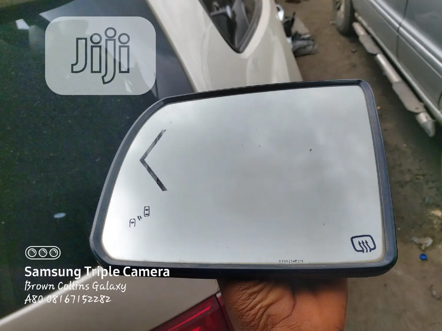 Left Side Mirror Glass Toyota Tundra 2018