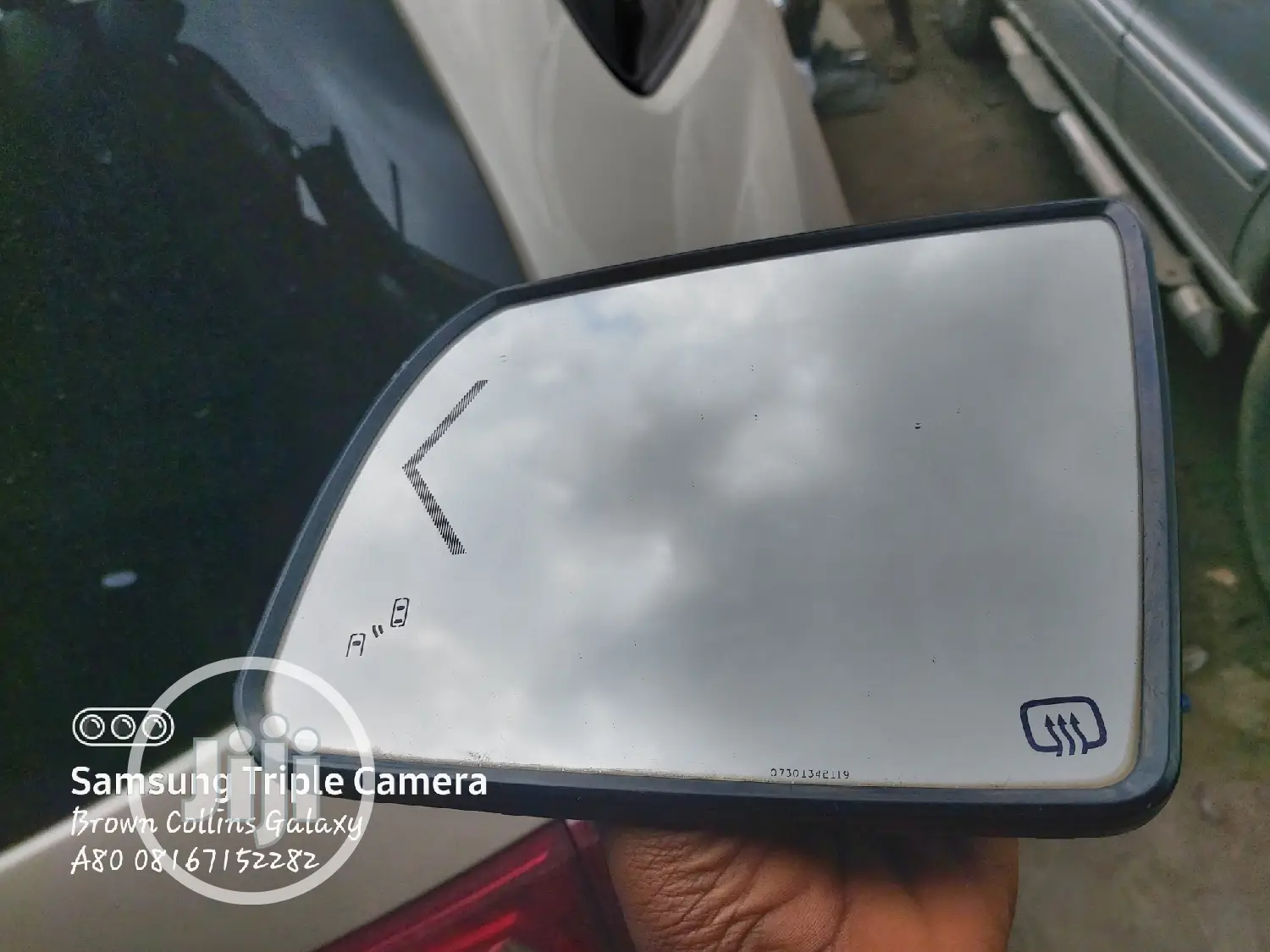 Left Side Mirror Glass Toyota Tundra 2018