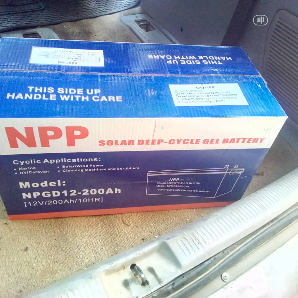 Npp Battery Deep Cycle GEL 12v200ah