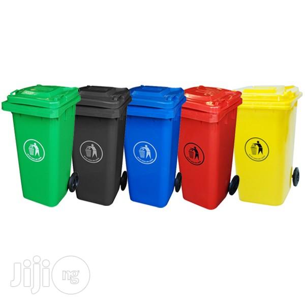 120 Litre Waste Bin With Wheel In Bulk For Sale