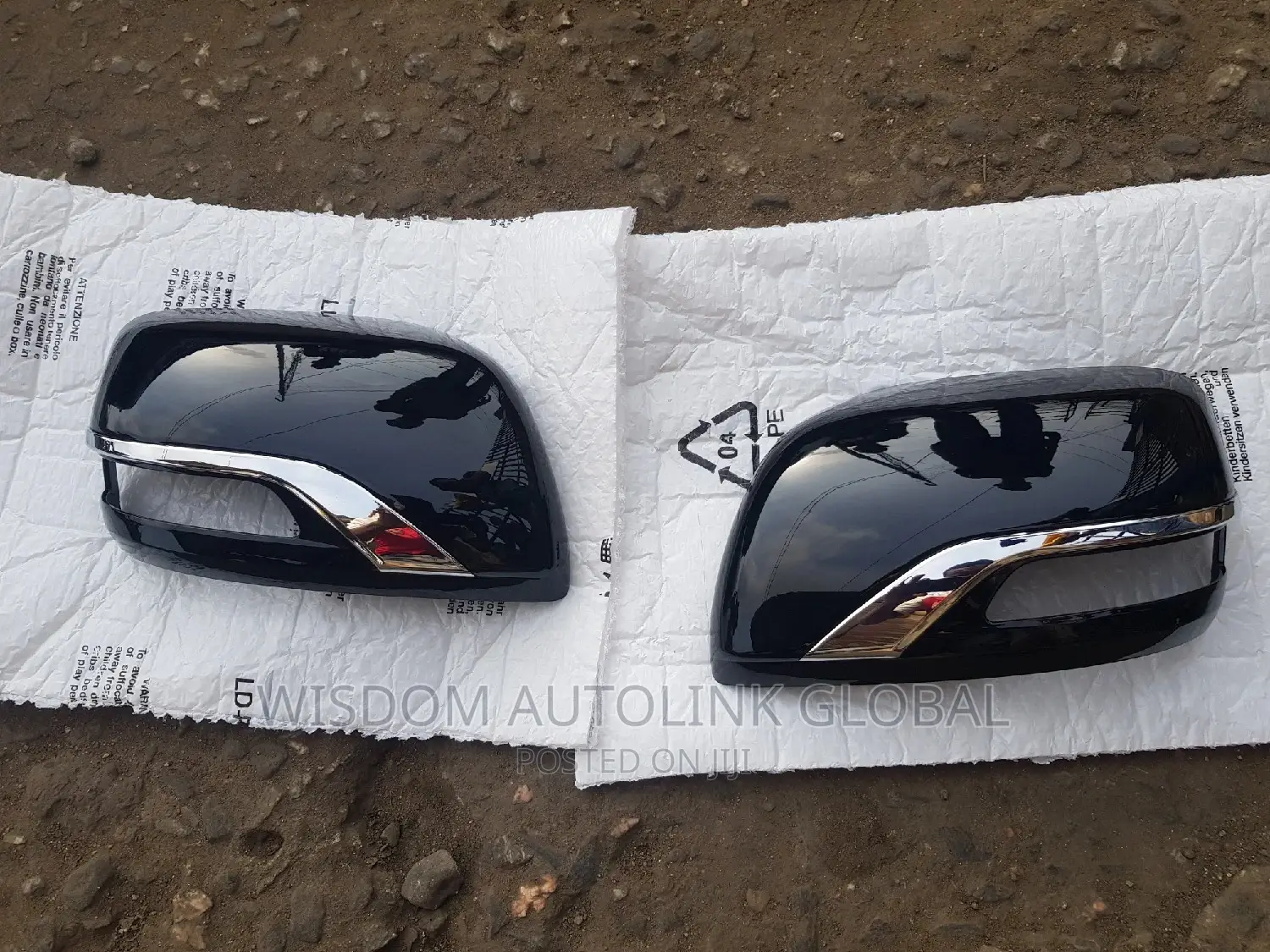 Side Mirror Cover for Lexus LX570 and Toyota Land Cruiser