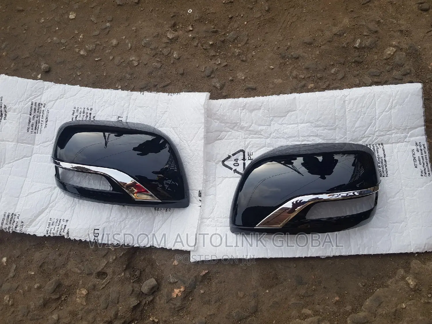 Side Mirror Cover for Lexus LX570 and Toyota Land Cruiser