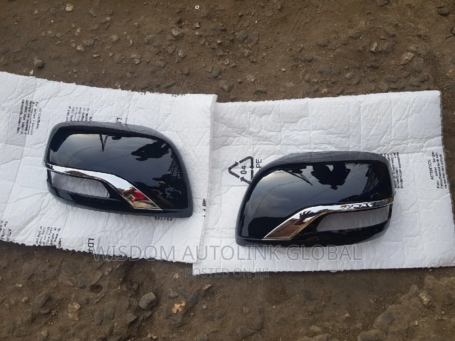 Side Mirror Cover for Lexus LX570 and Toyota Land Cruiser