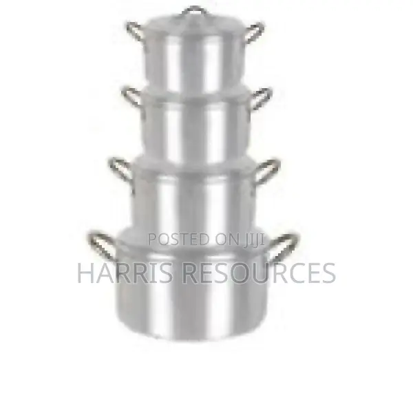 Automatic Start Pyramid Gas Cooker + 4 Big Pots
