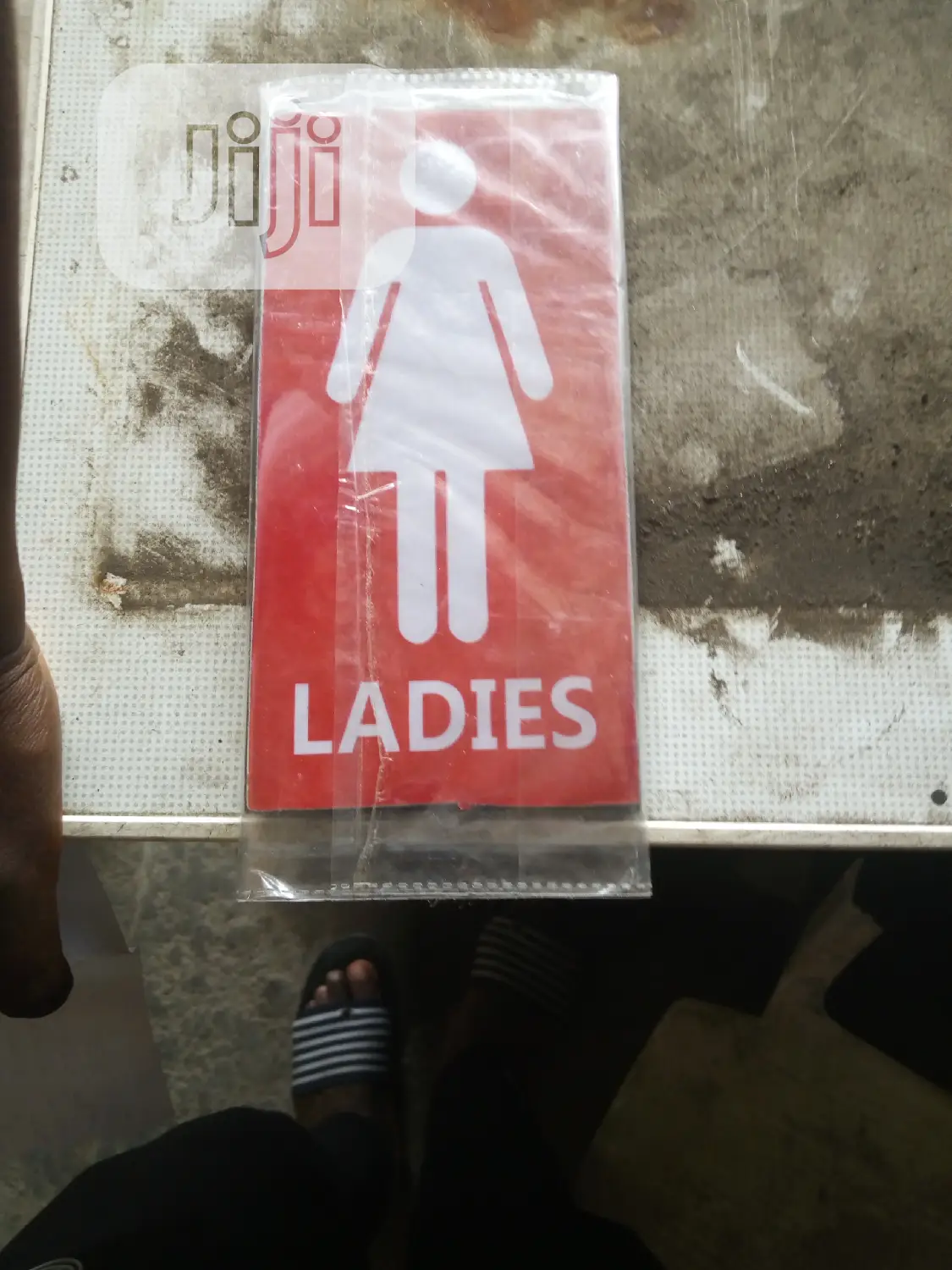 Ladies Toilet Signage.