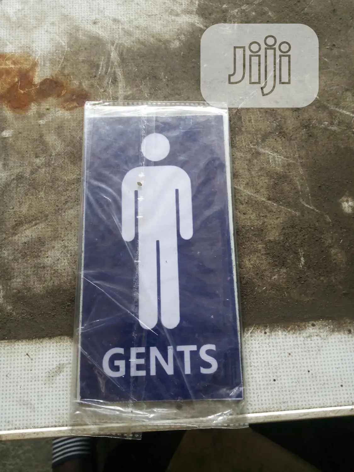 Male Or Gent Toilet Signage.