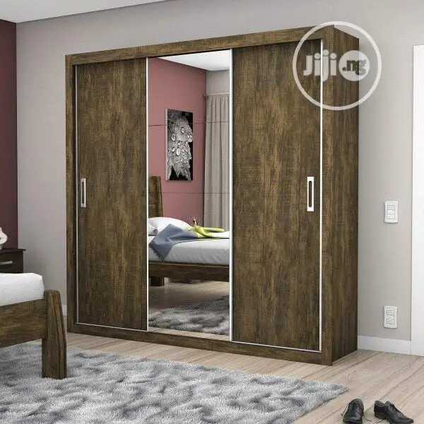 Slide Wardrobe With Mirror Glass