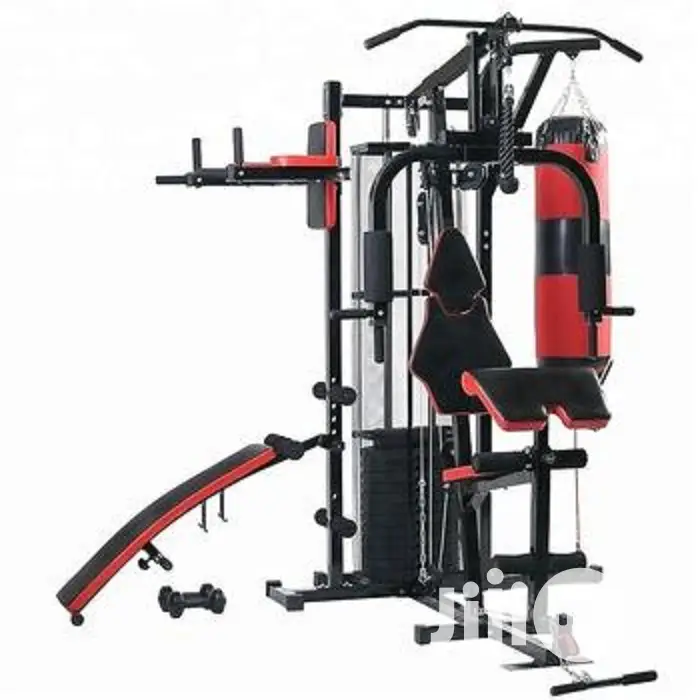 3 Station Multi Purpose Gym With Punching Bag