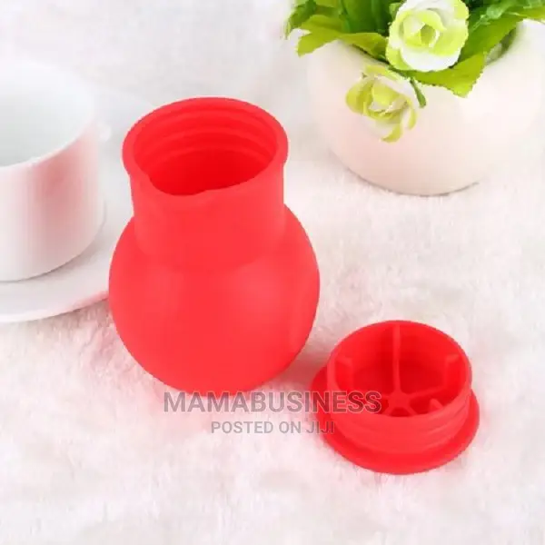 Silicone Chocolate Melting Pot Mold - Red