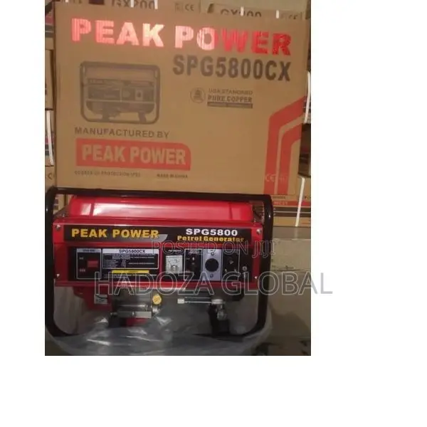 Peak Power 2.8kva Manual Generator Peak Power - Spg5800cx