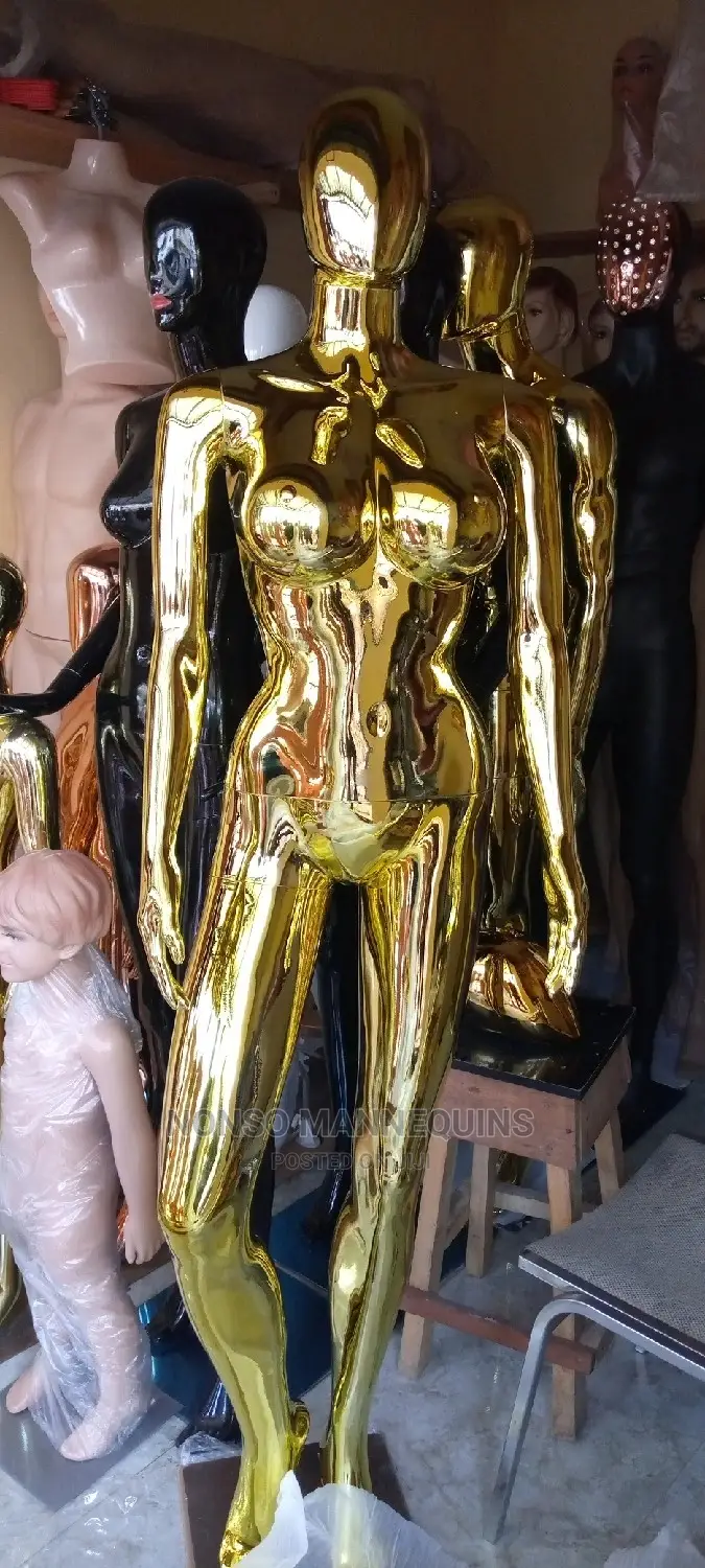 Big Breast Fold Chrome Brand New Mannequins
