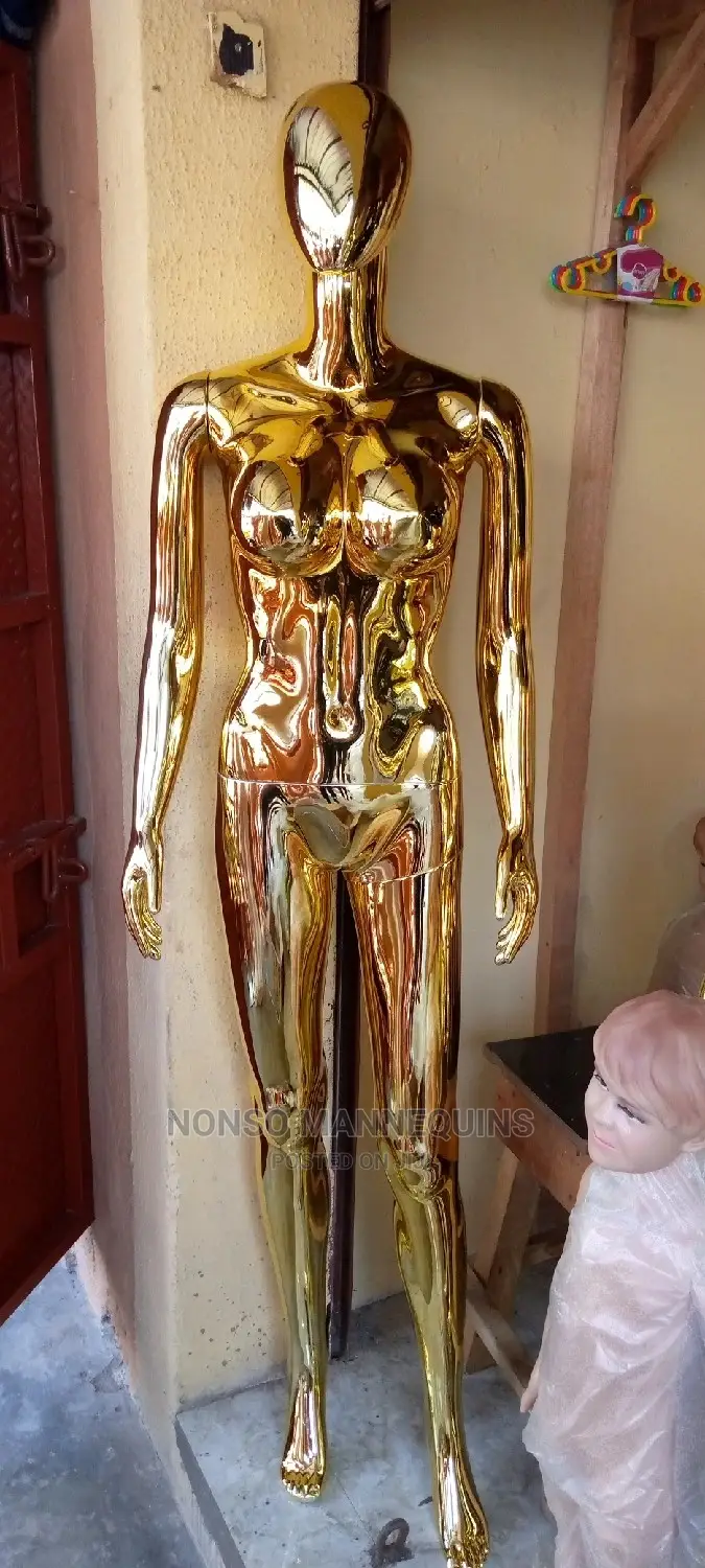 Big Breast Fold Chrome Brand New Mannequins