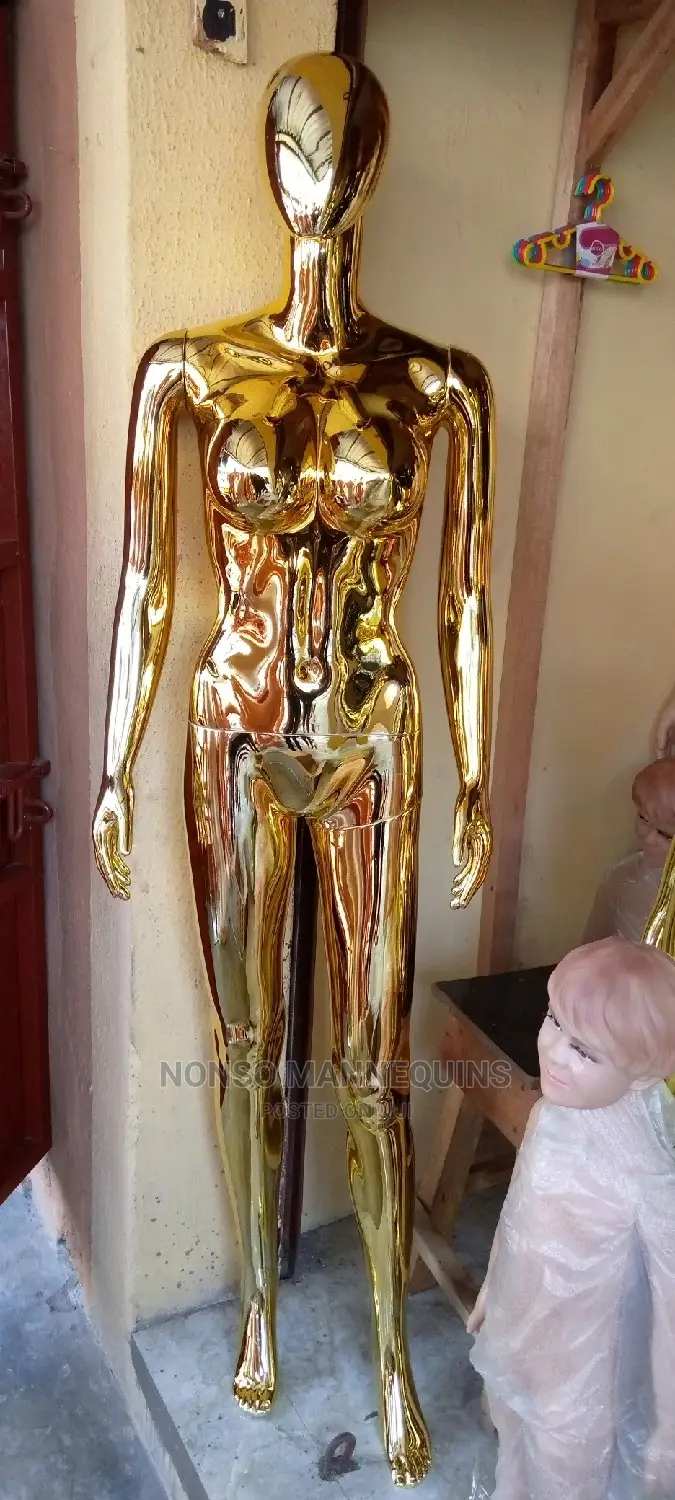 Big Breast Fold Chrome Brand New Mannequins