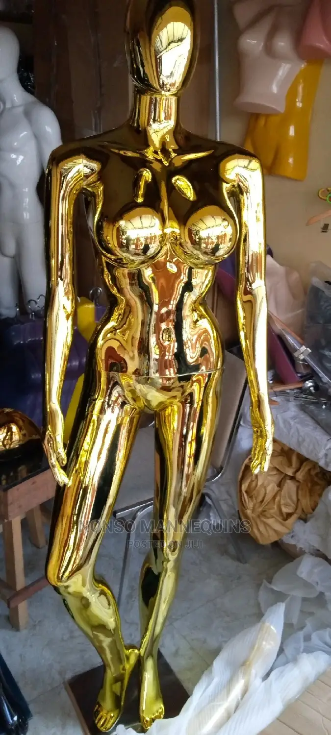 Big Breast Fold Chrome Brand New Mannequins